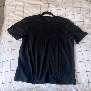 Black slightly oversized cotton crew neck t shirt. Only wore it once